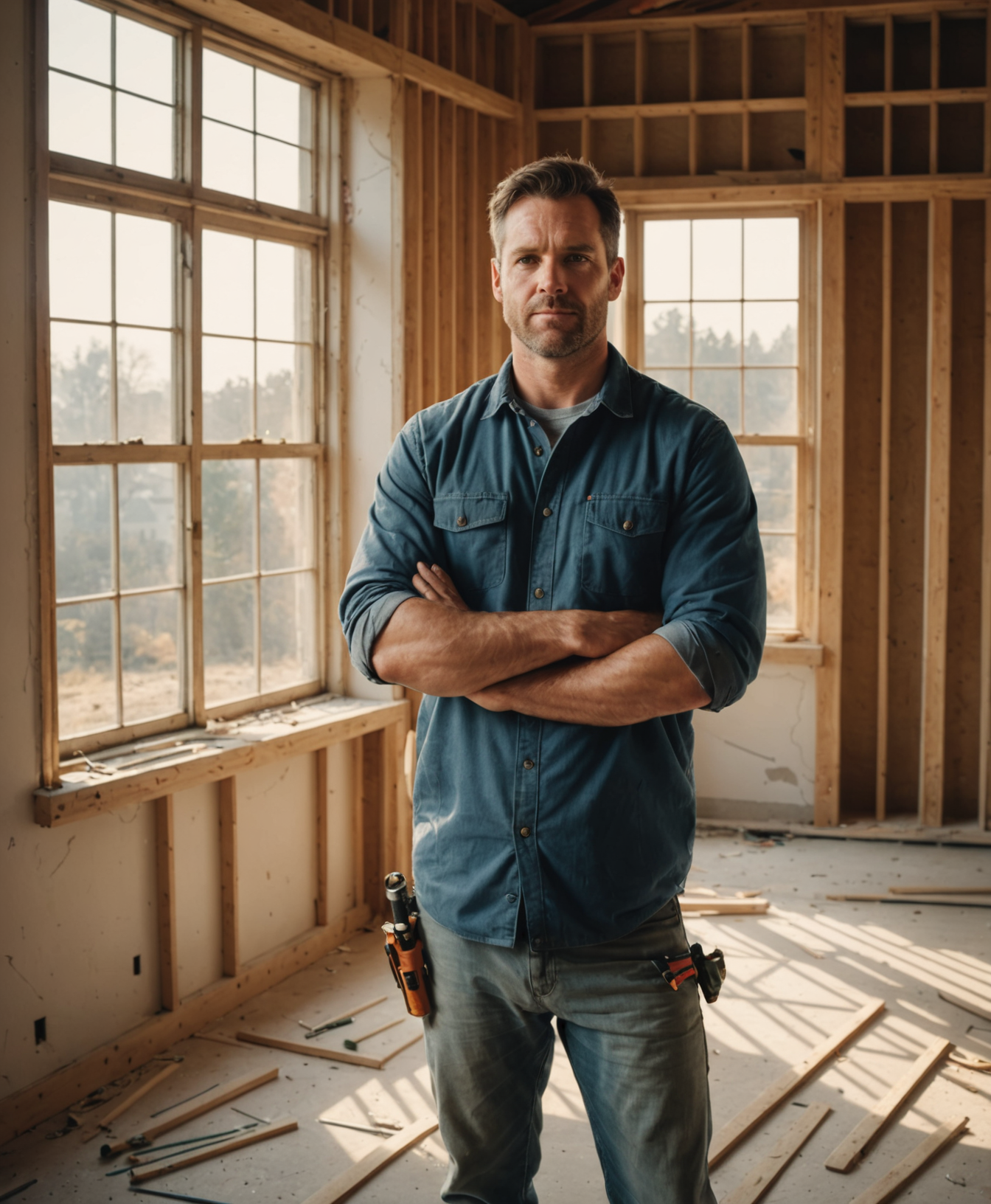 Handyman Pro Services craftsman on site